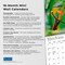 Hummingbirds | 2026 7 x 14 Inch (Hanging) Monthly Mini Wall Calendar | Foil Stamped Cover